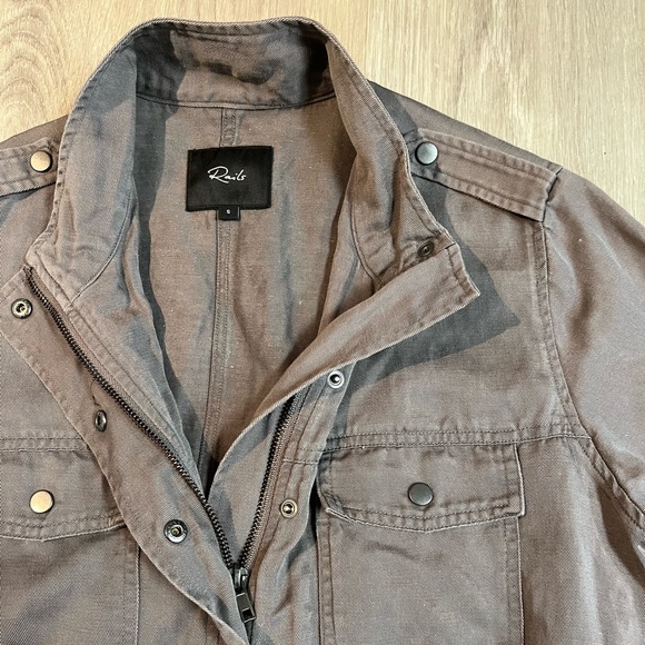 🔥RAILS cropped lightweight jacket size small. - Picture 1 of 6